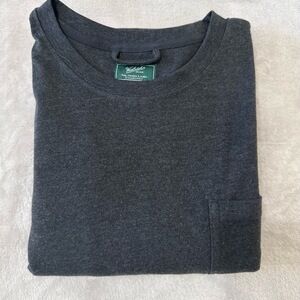 Woolrich Pullover‎ Base Layer Men XXL Dark Grey Thermal Active Chest Pocket